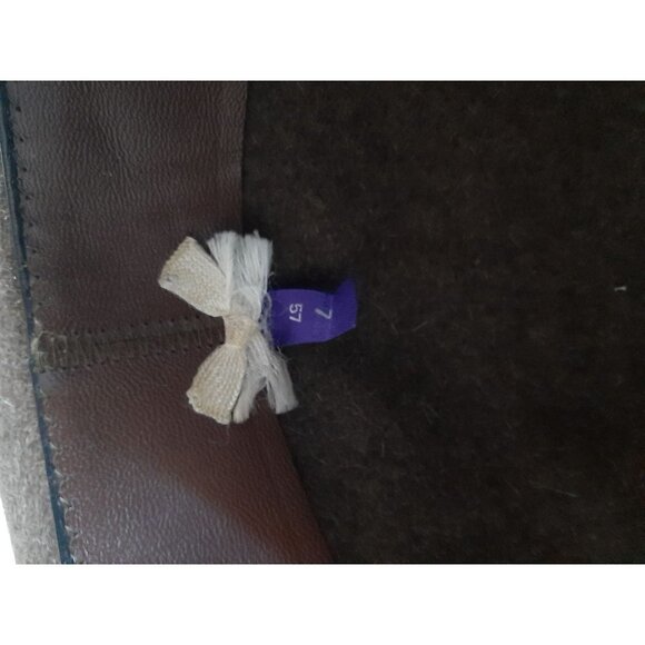 Lock & Co Hatters. St James Street London Bowler Hat Brown  Size 7 Vintage - Picture 7 of 7